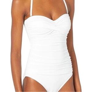Lilly Pulitzer Resort White Flamenco One Piece Swimsuit